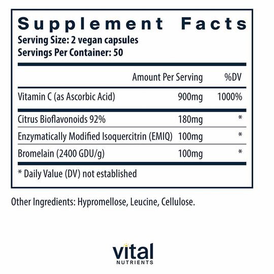 Aller-C (Quercetin, C, Bioflavonoids), VTN